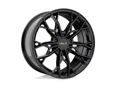 HELO HE907 Gloss Black Wheel; 17x7; 38mm Offset (93-98 Jeep Grand Cherokee ZJ)