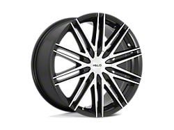 HELO HE880 Gloss Black Machined Face Wheel; 17x7.5; 42mm Offset (15-23 Jeep Renegade BU)