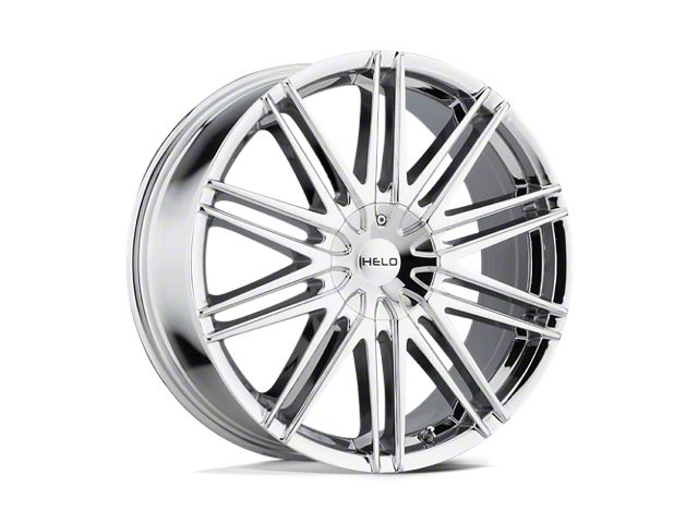 HELO HE880 PVD Chrome Wheel; 17x7.5 (18-24 Jeep Wrangler JL)