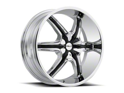 HELO HE891 Chrome Wheel; 20x8.5; 35mm Offset (97-06 Jeep Wrangler TJ)