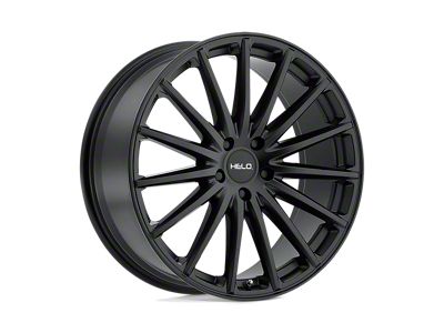 HELO HE894 Satin Black Wheel; 17x7.5 (87-95 Jeep Wrangler YJ)