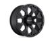 HELO HE878 Satin Black 5-Lug Wheel; 17x9; -12mm Offset (05-15 Tacoma)