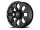 HELO HE878 Satin Black 6-Lug Wheel; 18x9; -12mm Offset (16-23 Tacoma)