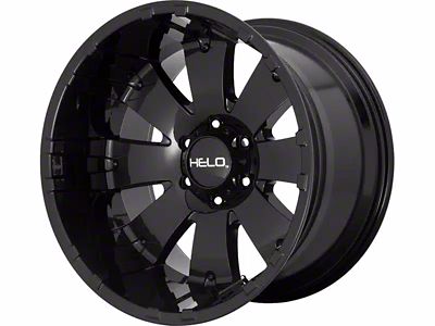 HELO HE917 Gloss Black 6-Lug Wheel; 20x9; 0mm Offset (16-24 Titan XD)