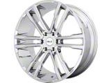 HELO HE918 Chrome 6-Lug Wheel; 20x9; 15mm Offset (16-24 Titan XD)