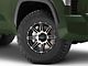 HELO HE900 Gloss Black Machined 6-Lug Wheel; 17x9; -12mm Offset (22-24 Tundra)