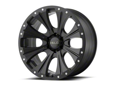 HELO HE904 Satin Black 6-Lug Wheel; 17x9; 0mm Offset (22-24 Tundra)