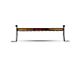 Heretic Studios 30-Inch LED Light Bar with Behind the Grille Mounting Brackets; Spot Beam; Amber Lens (10-24 4Runner)