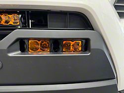 Heretic Studios Series 11 Clear Lens LED Fog Light Kit; Combo Beam (2024 Tacoma)