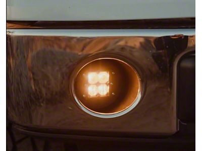 Heretic Studios Series 1 LED Fog Light Kit; Amber lens (07-13 Tundra)