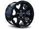 Heritage Wheel KOKORO-OR Black 6-Lug Wheel; 17x9; 12mm Offset (03-09 4Runner)