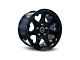 Heritage Wheel KOKORO-OR Black 6-Lug Wheel; 17x9; 12mm Offset (22-24 Bronco Raptor)