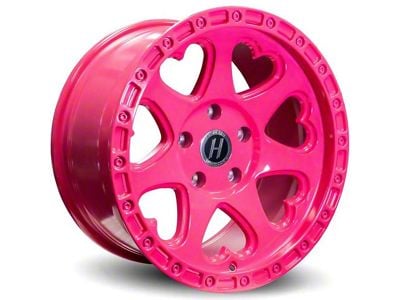 Heritage Wheel KOKORO-OR Pink Wheel; 20x9 (07-18 Jeep Wrangler JK)