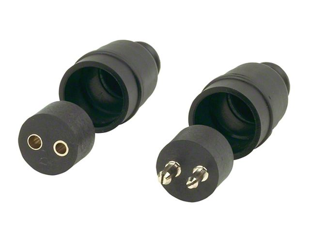 2-Pole In-Line Connector Set; 5/16-Inch