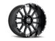 Hostile Gauntlet Asphalt 6-Lug Wheel; 20x9; 0mm Offset (03-09 4Runner)