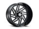 Hostile Jigsaw Asphalt 6-Lug Wheel; 20x9; 0mm Offset (03-09 4Runner)