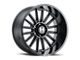 Hostile Predator Asphalt 6-Lug Wheel; 20x9; 12mm Offset (03-09 4Runner)