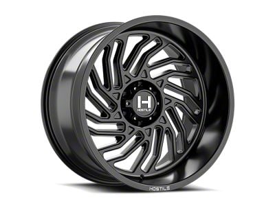 Hostile Twister Asphalt 6-Lug Wheel; 22x12; -44mm Offset (03-09 4Runner)