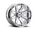 Hostile Alpha Armor Plated 6-Lug Wheel; 24x14; -76mm Offset (04-15 Titan)