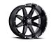 Hostile Alpha Asphalt 6-Lug Wheel; 24x14; -76mm Offset (04-15 Titan)