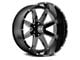 Hostile Alpha Blade Cut 6-Lug Wheel; 20x12; -44mm Offset (04-15 Titan)