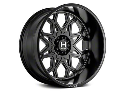 Hostile Anvil Asphalt 6-Lug Wheel; 20x10; -19mm Offset (04-15 Titan)