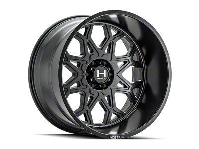 Hostile Anvil Asphalt 6-Lug Wheel; 20x9; 12mm Offset (04-15 Titan)