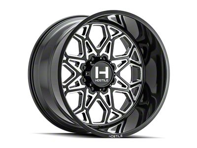 Hostile Anvil Blade Cut 6-Lug Wheel; 24x12; -44mm Offset (04-15 Titan)