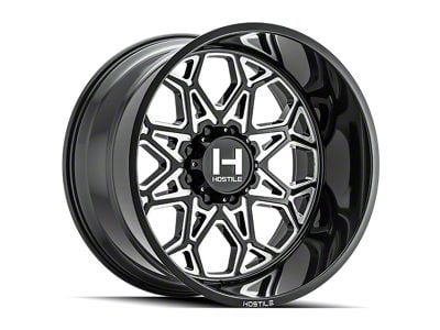 Hostile Anvil Blade Cut 6-Lug Wheel; 24x14; -76mm Offset (04-15 Titan)