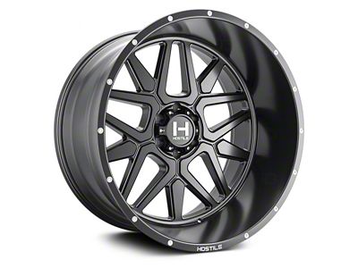 Hostile Diablo Asphalt 6-Lug Wheel; 20x10; -19mm Offset (04-15 Titan)