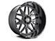 Hostile Diablo Asphalt 6-Lug Wheel; 20x10; -19mm Offset (04-15 Titan)