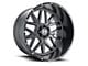 Hostile Diablo Asphalt 6-Lug Wheel; 20x9; 12mm Offset (04-15 Titan)