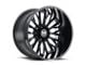 Hostile Fury Asphalt 6-Lug Wheel; 20x9; 12mm Offset (04-15 Titan)