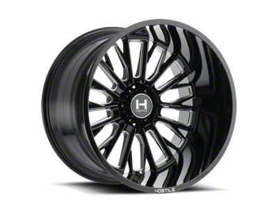 Hostile Fury Blade Cut 6-Lug Wheel; 20x9; 0mm Offset (04-15 Titan)