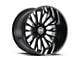 Hostile Fury Blade Cut 6-Lug Wheel; 22x14; -76mm Offset (04-15 Titan)