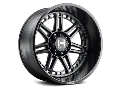 Hostile Lunatic Asphalt 6-Lug Wheel; 20x12; -44mm Offset (04-15 Titan)