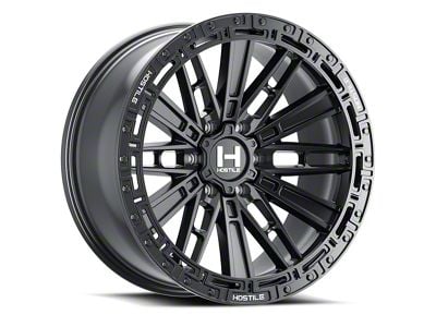 Hostile Mojave Asphalt 6-Lug Wheel; 20x9; -12mm Offset (04-15 Titan)