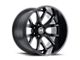 Hostile Rage Asphalt 6-Lug Wheel; 20x9; 0mm Offset (04-15 Titan)