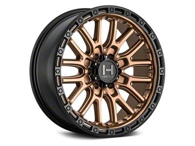 Hostile Ridgecrest Bronze 6-Lug Wheel; 18x9; 0mm Offset (04-15 Titan)