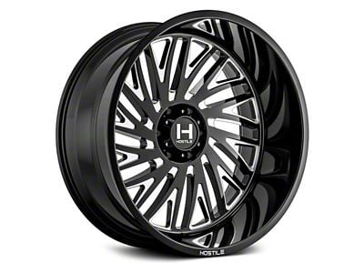 Hostile Syclone Blade Cut 6-Lug Wheel; 20x10; -19mm Offset (04-15 Titan)