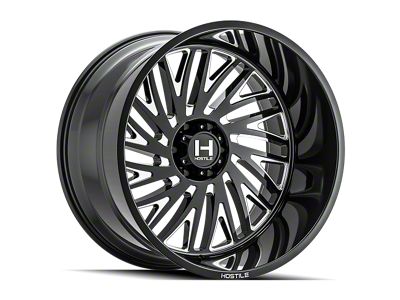 Hostile Syclone Blade Cut 6-Lug Wheel; 24x14; -76mm Offset (04-15 Titan)