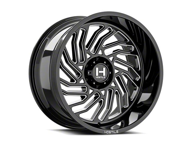 Hostile Twister Blade Cut 6-Lug Wheel; 20x9; 12mm Offset (04-15 Titan)