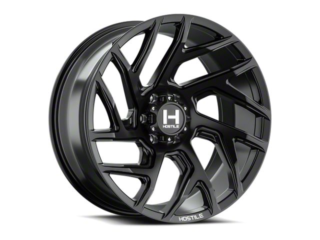 Hostile Vortex Asphalt 6-Lug Wheel; 22x10; -25mm Offset (04-15 Titan)