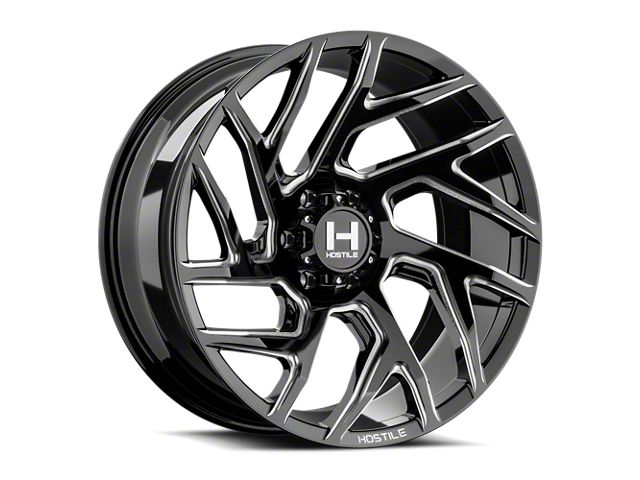 Hostile Vortex Blade Cut 6-Lug Wheel; 22x10; -25mm Offset (04-15 Titan)