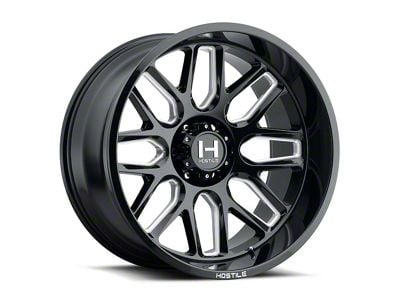 Hostile Vulcan Blade Cut 6-Lug Wheel; 20x10; -19mm Offset (04-15 Titan)