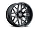 Hostile Vulcan Blade Cut 6-Lug Wheel; 22x12; -44mm Offset (04-15 Titan)