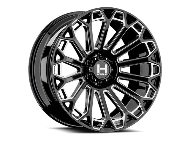 Hostile Warrior Blade Cut 6-Lug Wheel; 20x12; -44mm Offset (04-15 Titan)