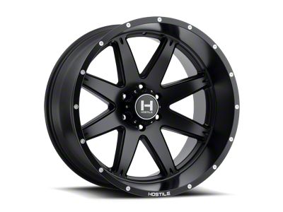 Hostile Alpha Asphalt 6-Lug Wheel; 20x10; -19mm Offset (05-15 Tacoma)