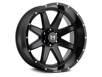 Hostile Alpha Asphalt 6-Lug Wheel; 20x12; -44mm Offset (05-15 Tacoma)