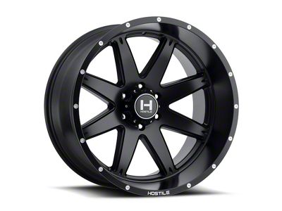 Hostile Alpha Asphalt 6-Lug Wheel; 22x14; -76mm Offset (05-15 Tacoma)